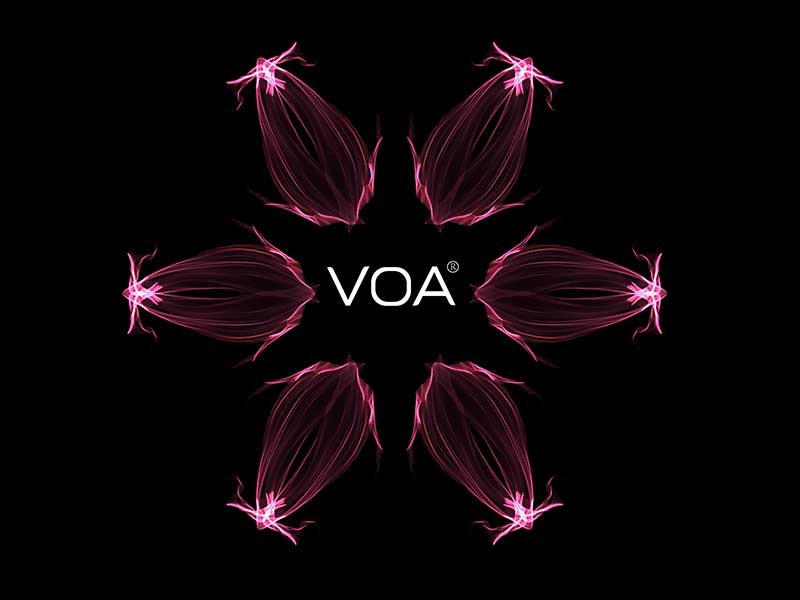 VOA电商丝绸女装标识